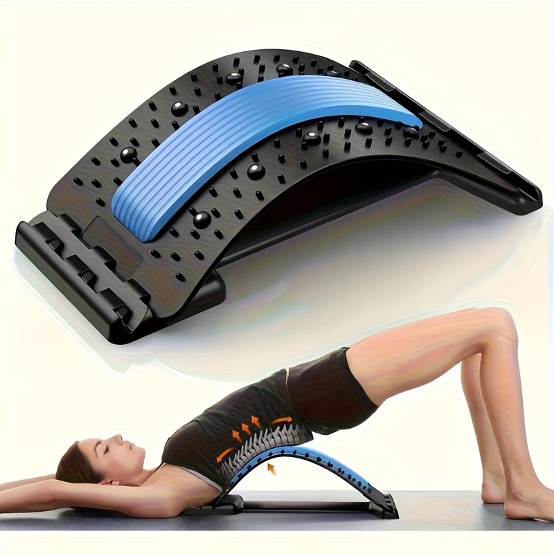 Home Gym Setup - 3-Level Back Stretcher Posture Corrector Lumbar