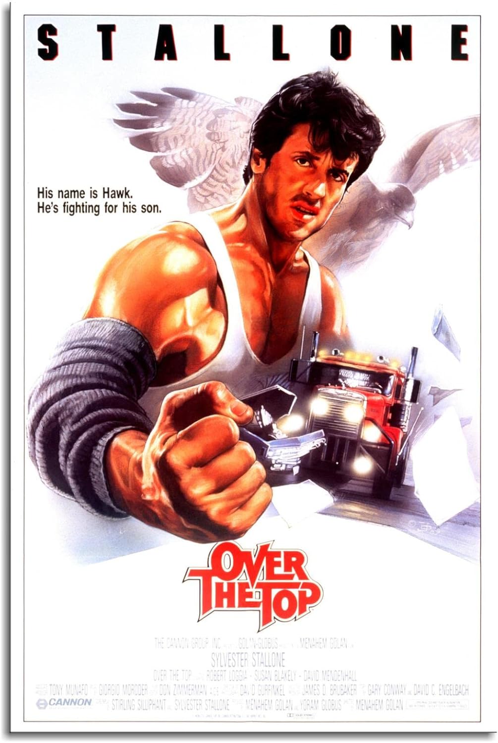 Home Gym Setup - Over The Top Movie Poster Classic