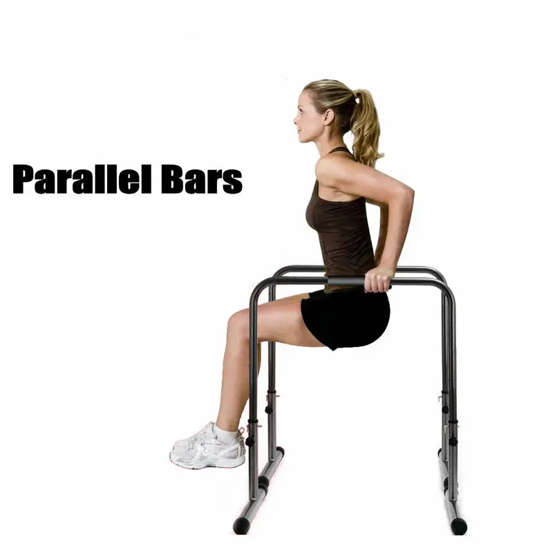 Dip Station Parallel - Portable Fitness Home Parallel Bars Can