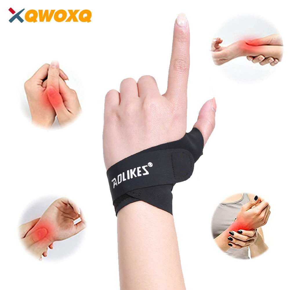 Lifting Straps Wrist - Adjustable Thumb Brace Wristband Wrist Support