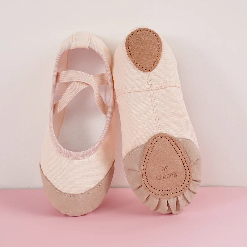 Home Gym For Kids - Children Girls Ballet Shoes Classical Dance