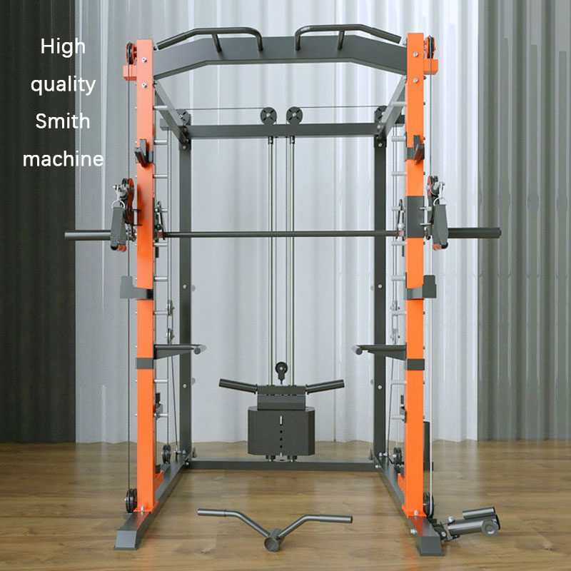 Home Gym Smith - Commercial Multifunctional Power Rack Smith Machine