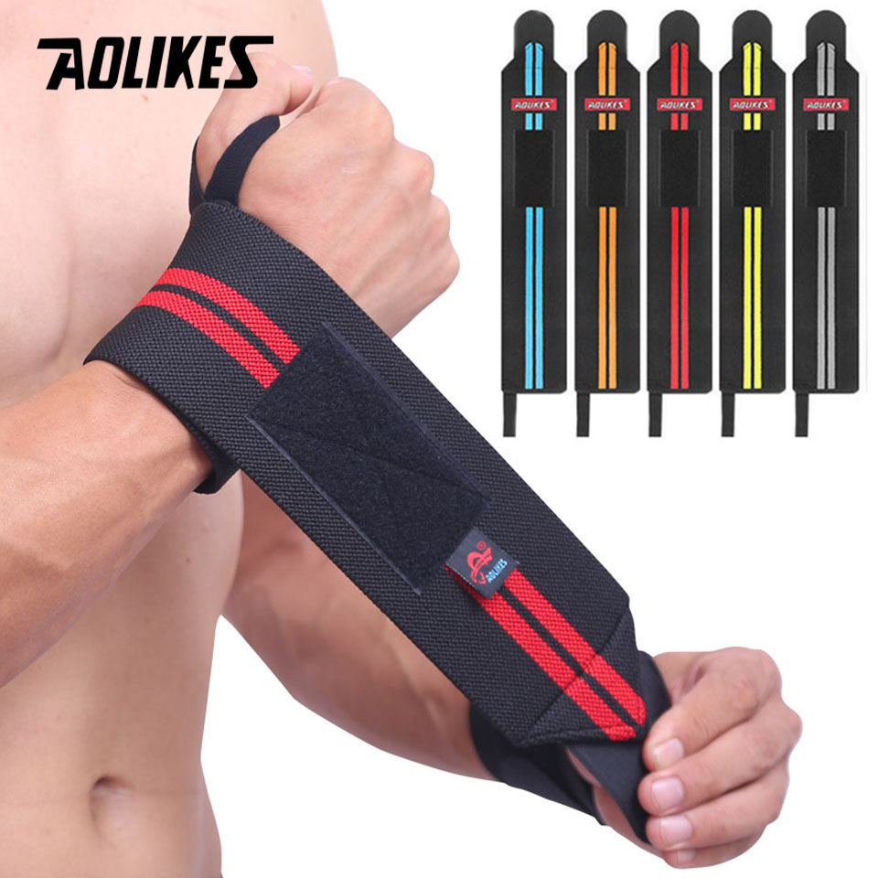 AOLIKES 1 Pair Wristband Wrist - Lifting Straps Wrist recension och pris