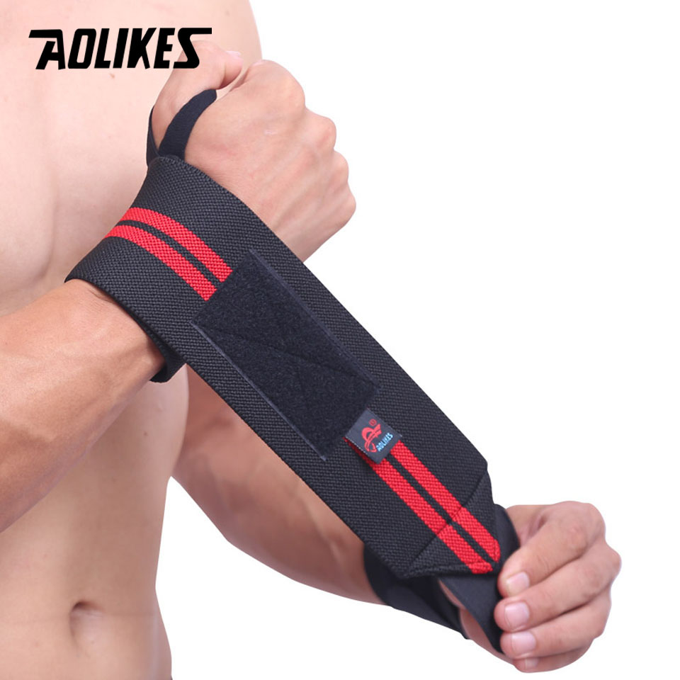 AOLIKES 1 Pair Wristband Wrist - Lifting Straps Wrist recension och pris