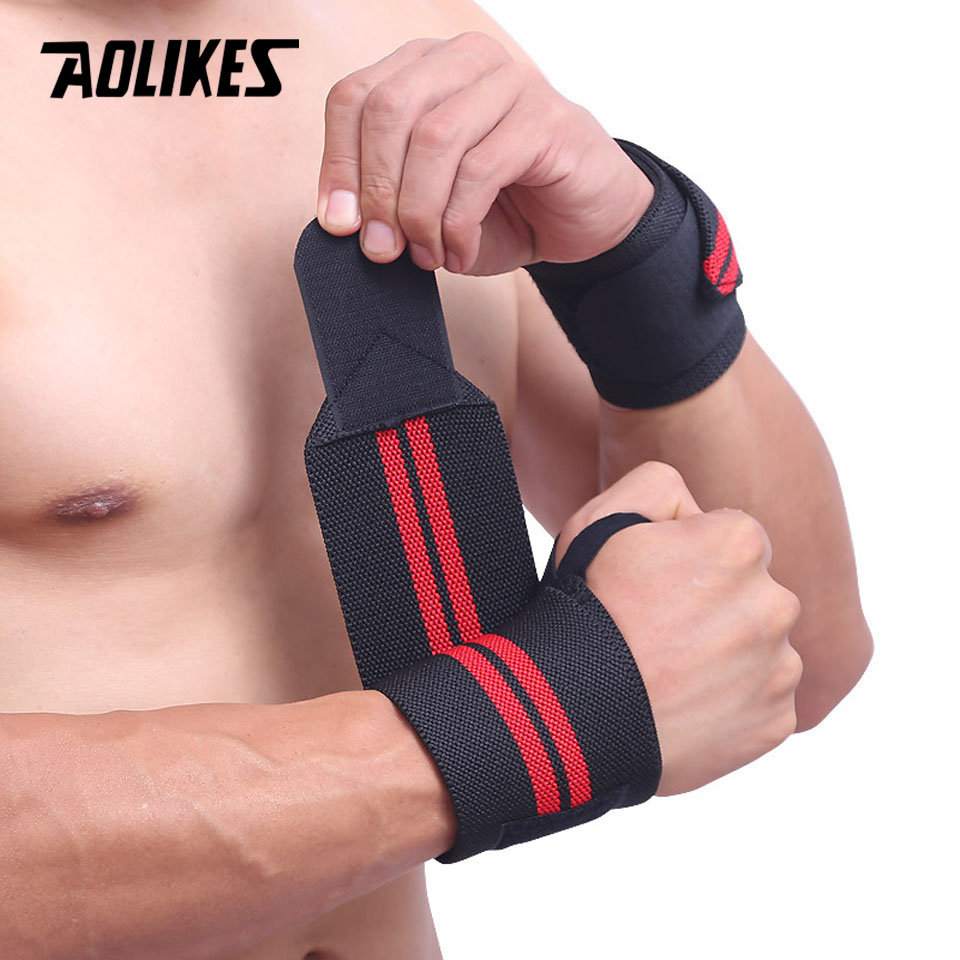 AOLIKES 1 Pair Wristband Wrist - Lifting Straps Wrist recension och pris