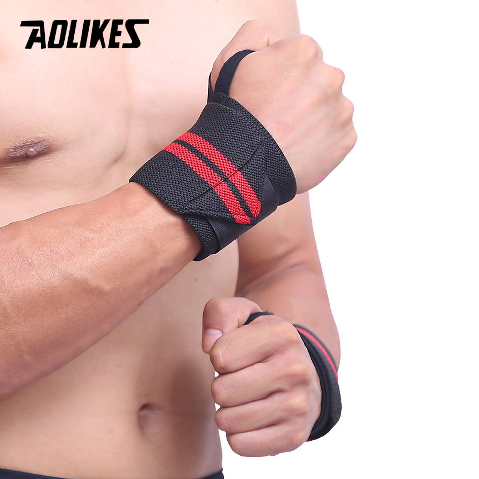 AOLIKES 1 Pair Wristband Wrist - Lifting Straps Wrist recension och pris