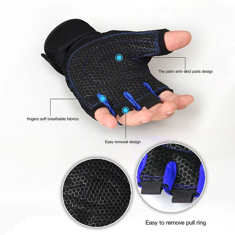 Gym Gloves for Men Women Fitne - Lifting Straps Wrist recension och pris
