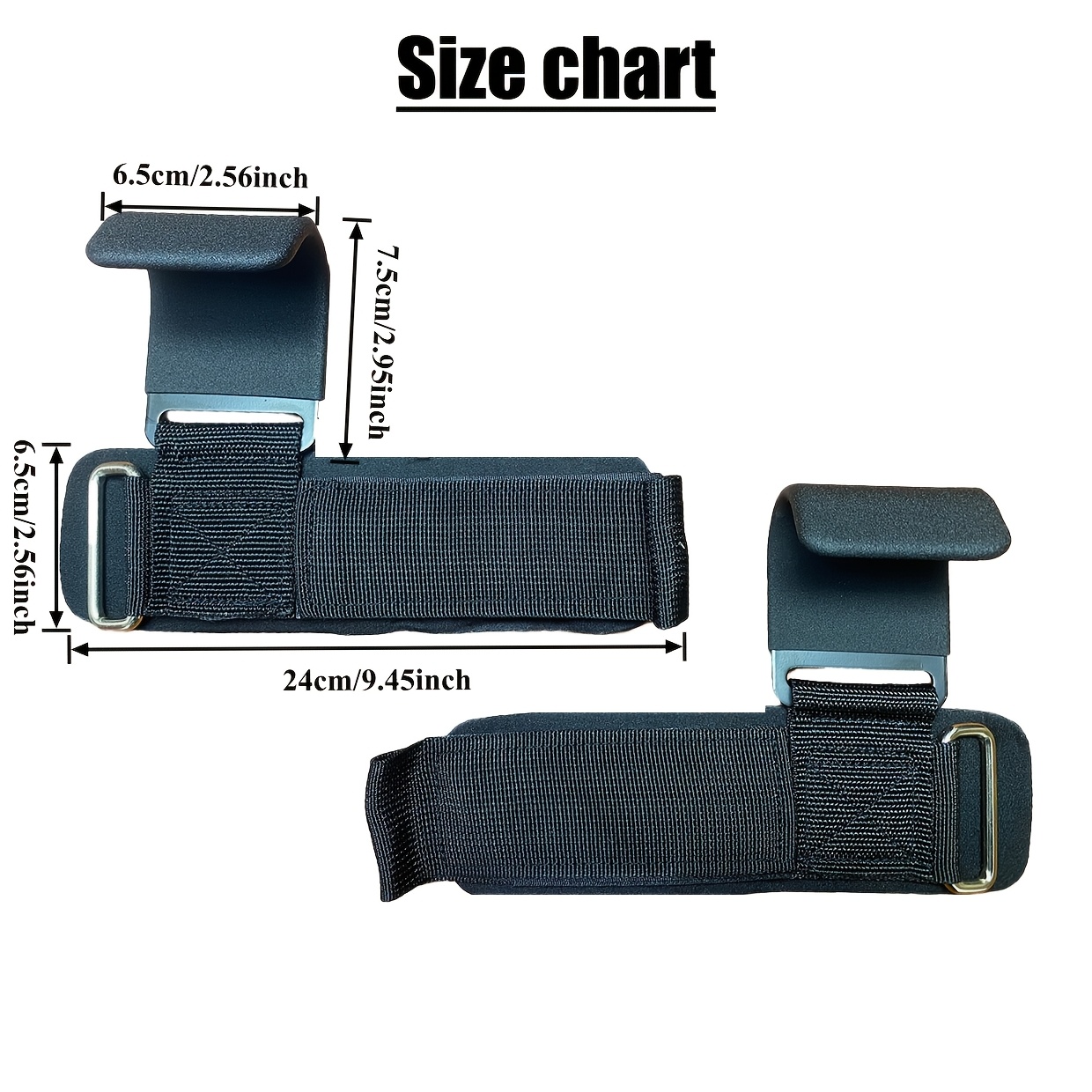 Weight Lifting Hook Grips With - Lifting Straps Wrist recension och pris