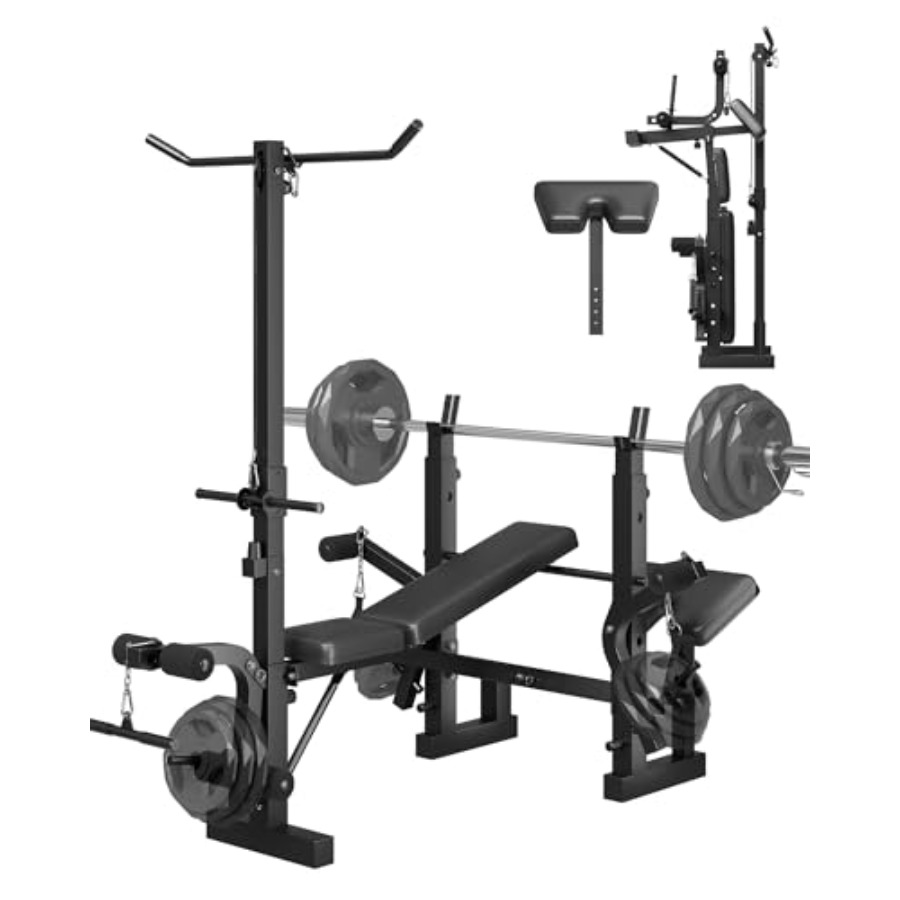 Home Gym 8-in-1 Foldable Weigh - Home Gym Leg Extension recension och pris