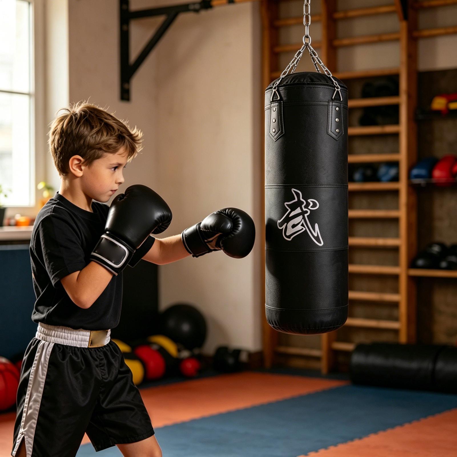Punching Bag For Adults 80cm H - Home Gym For Kids recension och pris