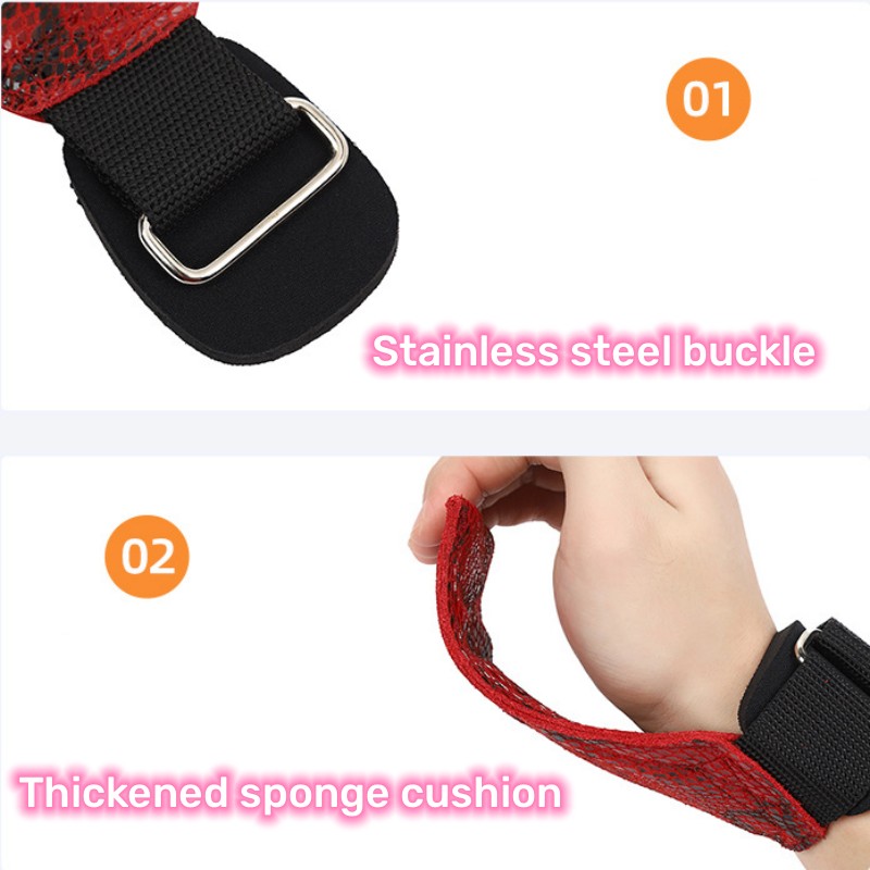 Weightlifting Wrist Straps wit - Lifting Straps Wrist recension och pris