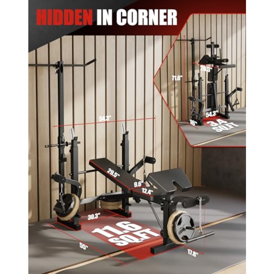 Home Gym Strength Training Ben - Home Gym Leg Extension recension och pris