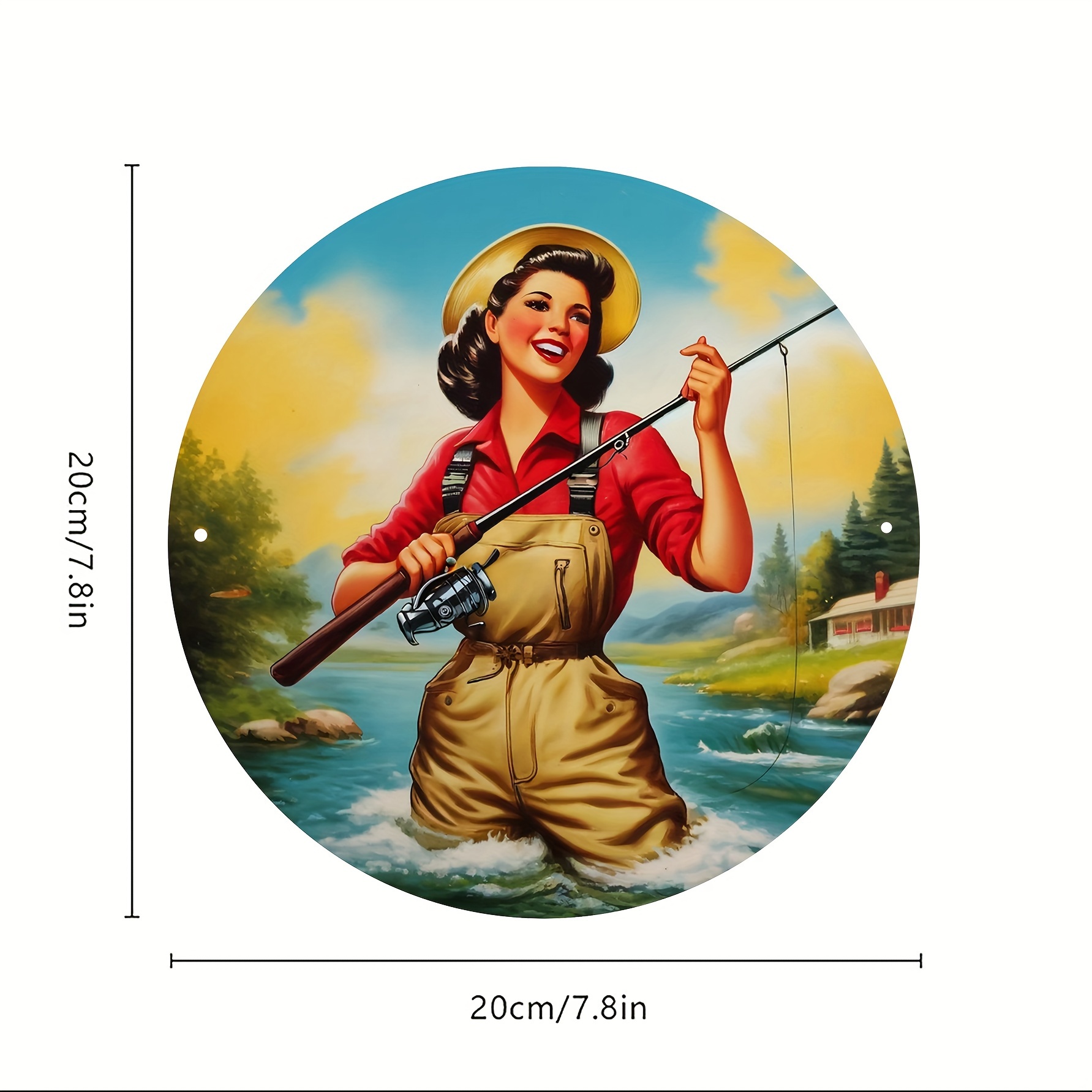 Fly Fishing Aluminum Sign - Pe - Home Gym Garage recension och pris
