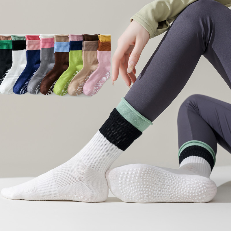 Silicone Non-slip Yoga Socks W - Home Gym Pro recension och pris