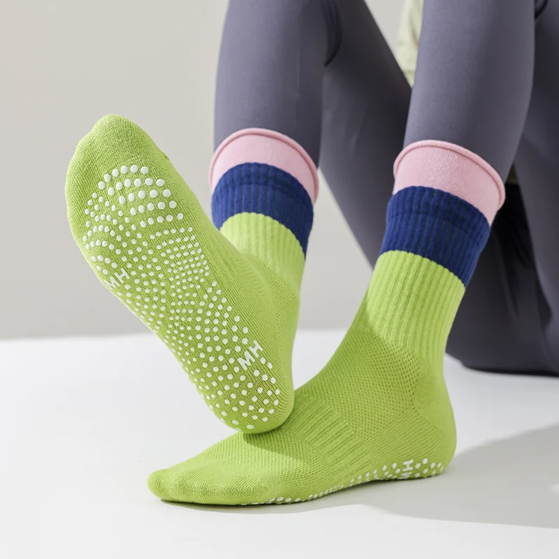Silicone Non-slip Yoga Socks W - Home Gym Pro recension och pris