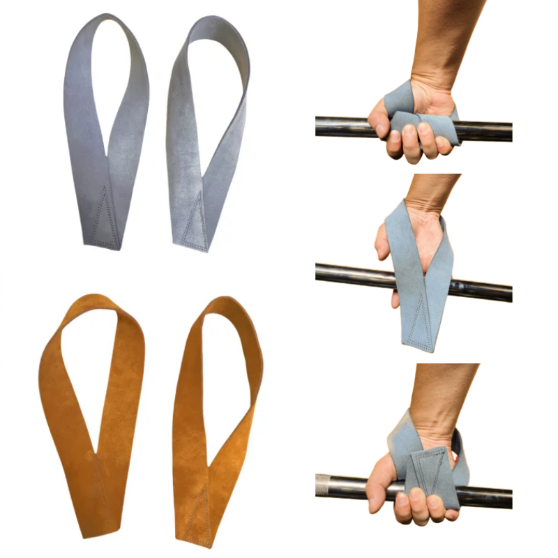 1 Pair V-Shape Weightlifting S - Lifting Straps Wrist recension och pris