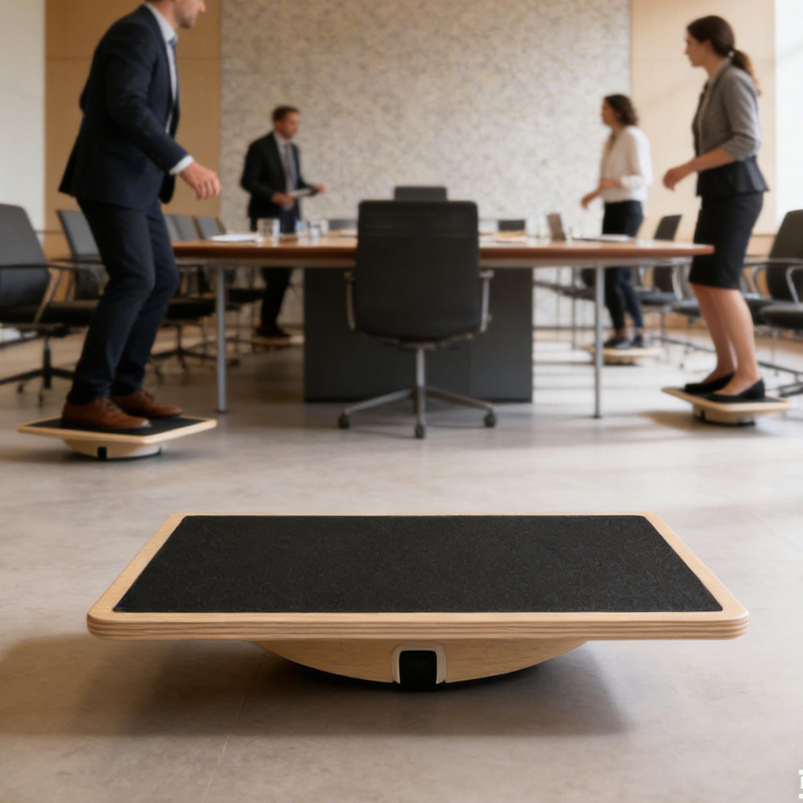 Wood Wobble Board Wood Non-Sli - Home Gym Room recension och pris