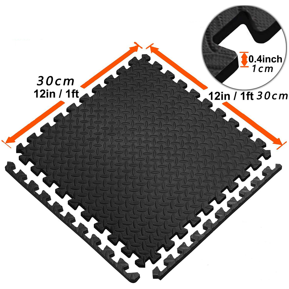 Puzzle Fitness Mat EVA Interlo - Home Gym For Kids recension och pris