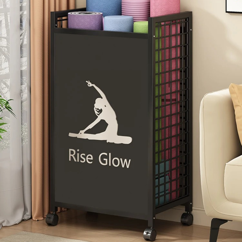 Mobile Fitness Cart with Wheel - Home Gym Garage recension och pris