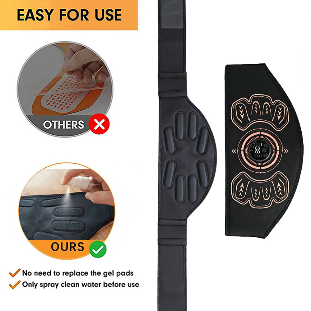 Smart Fitness Belt Muscle Tone - Home Gym Setup recension och pris