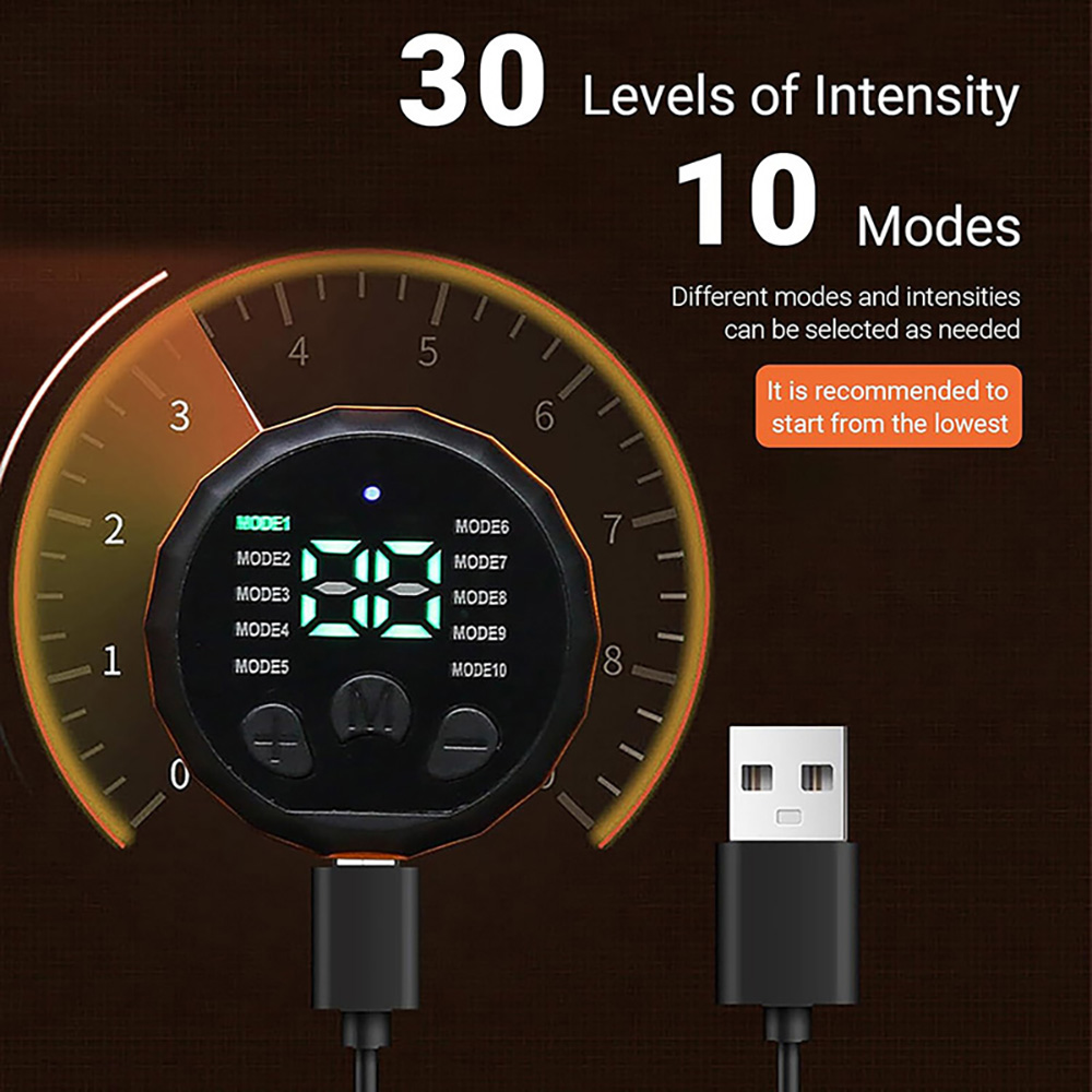 Smart Fitness Belt Muscle Tone - Home Gym Setup recension och pris