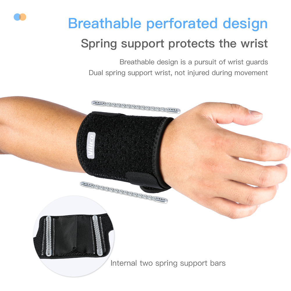1 PCS Vilico Adjustable Sports - Lifting Straps Wrist recension och pris