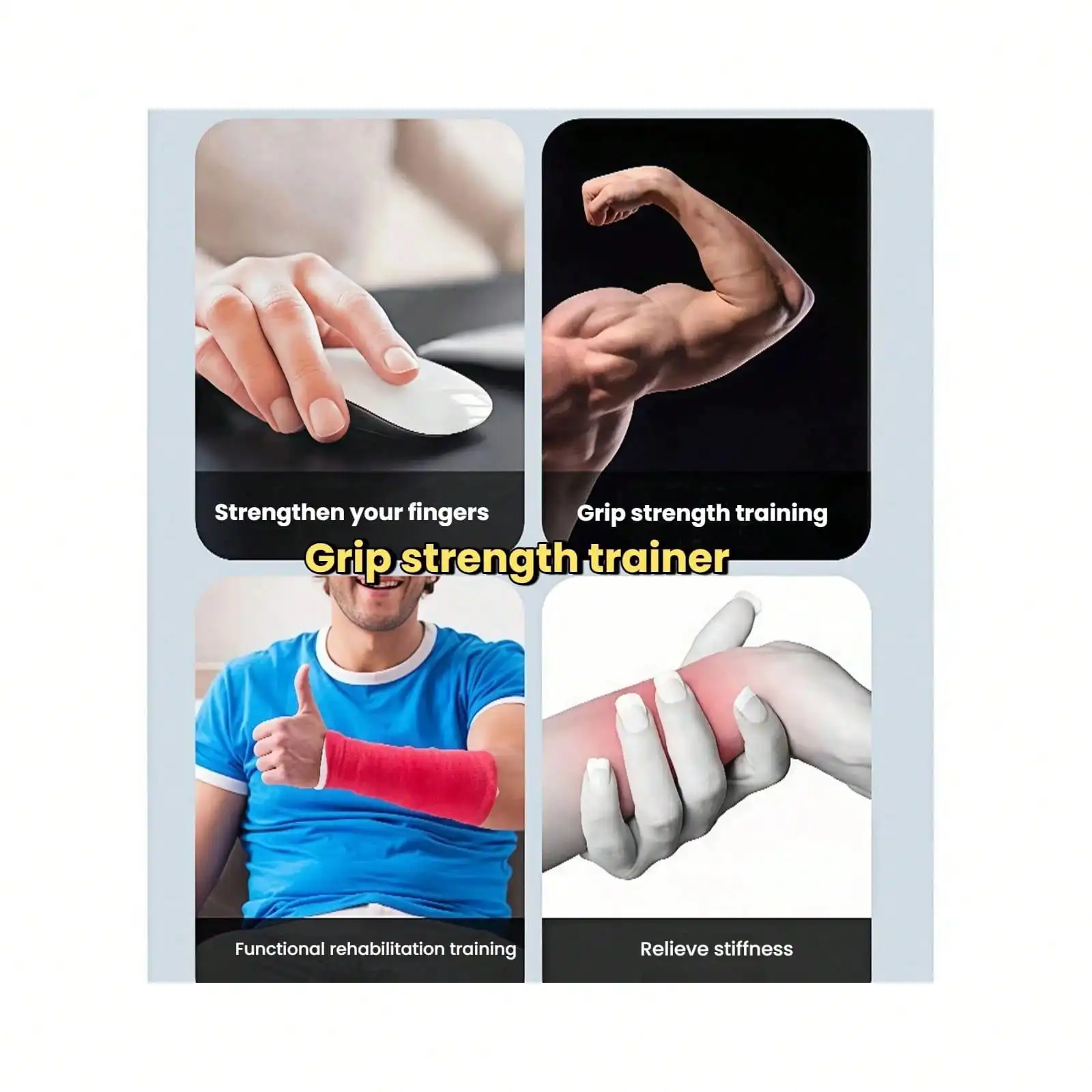 Adjustable Grip Strengthener W - Home Gym Pro recension och pris