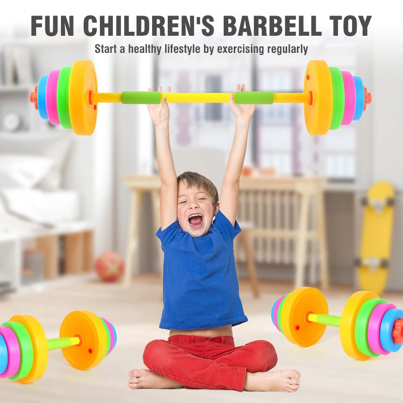 Adjustable Kids Dumbbell Barbe - Home Gym For Kids recension och pris