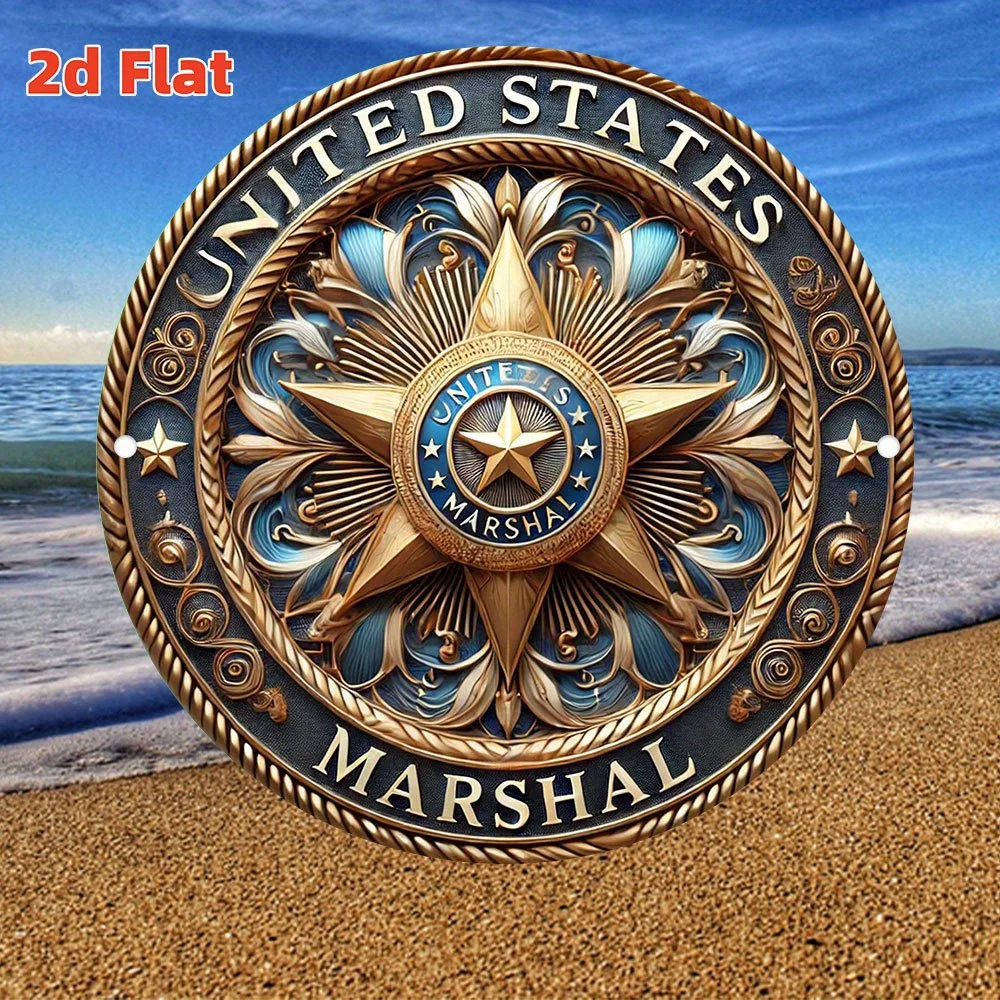 2D Flat Ornate Golden Star US  - Home Gym Garage recension och pris