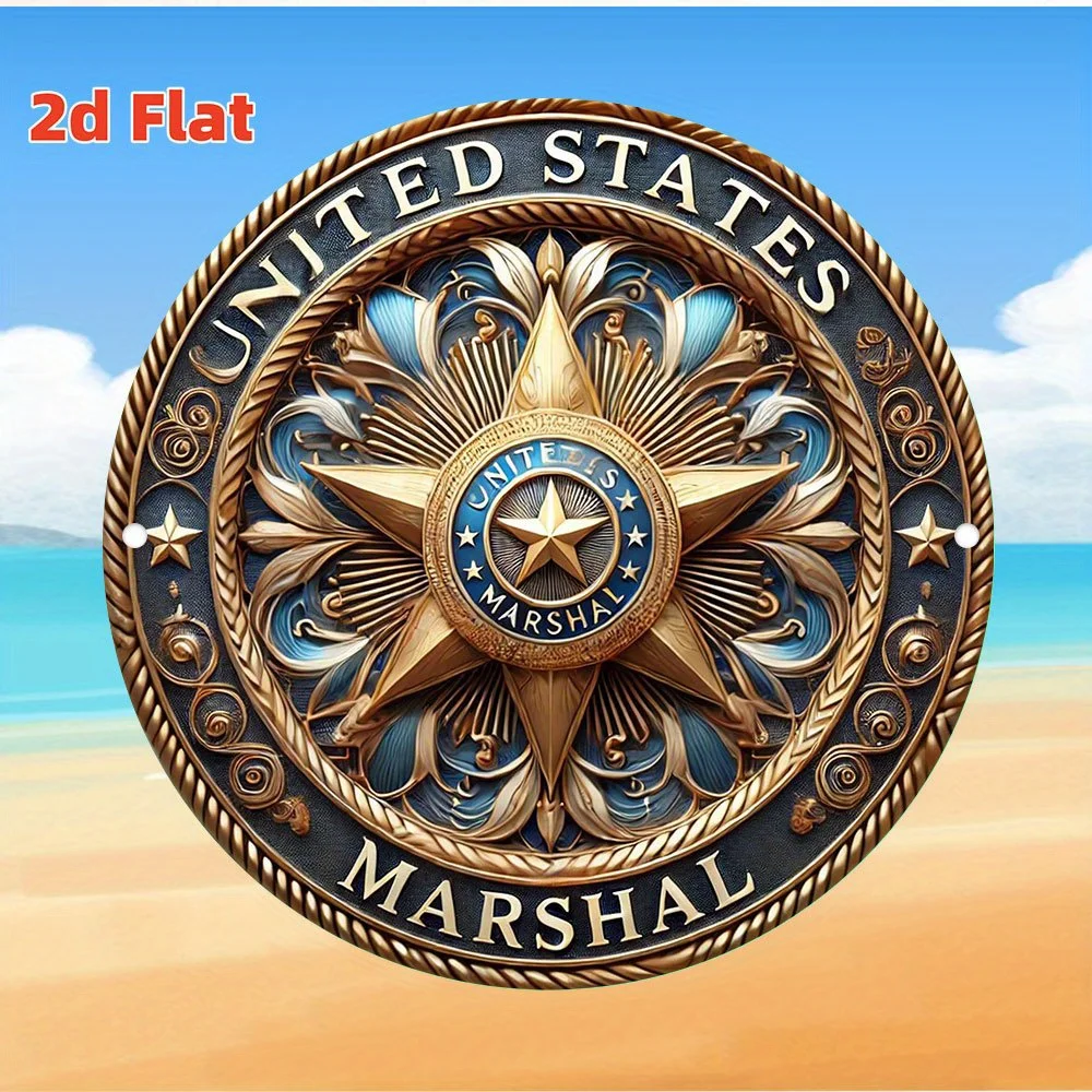 2D Flat Ornate Golden Star US  - Home Gym Garage recension och pris