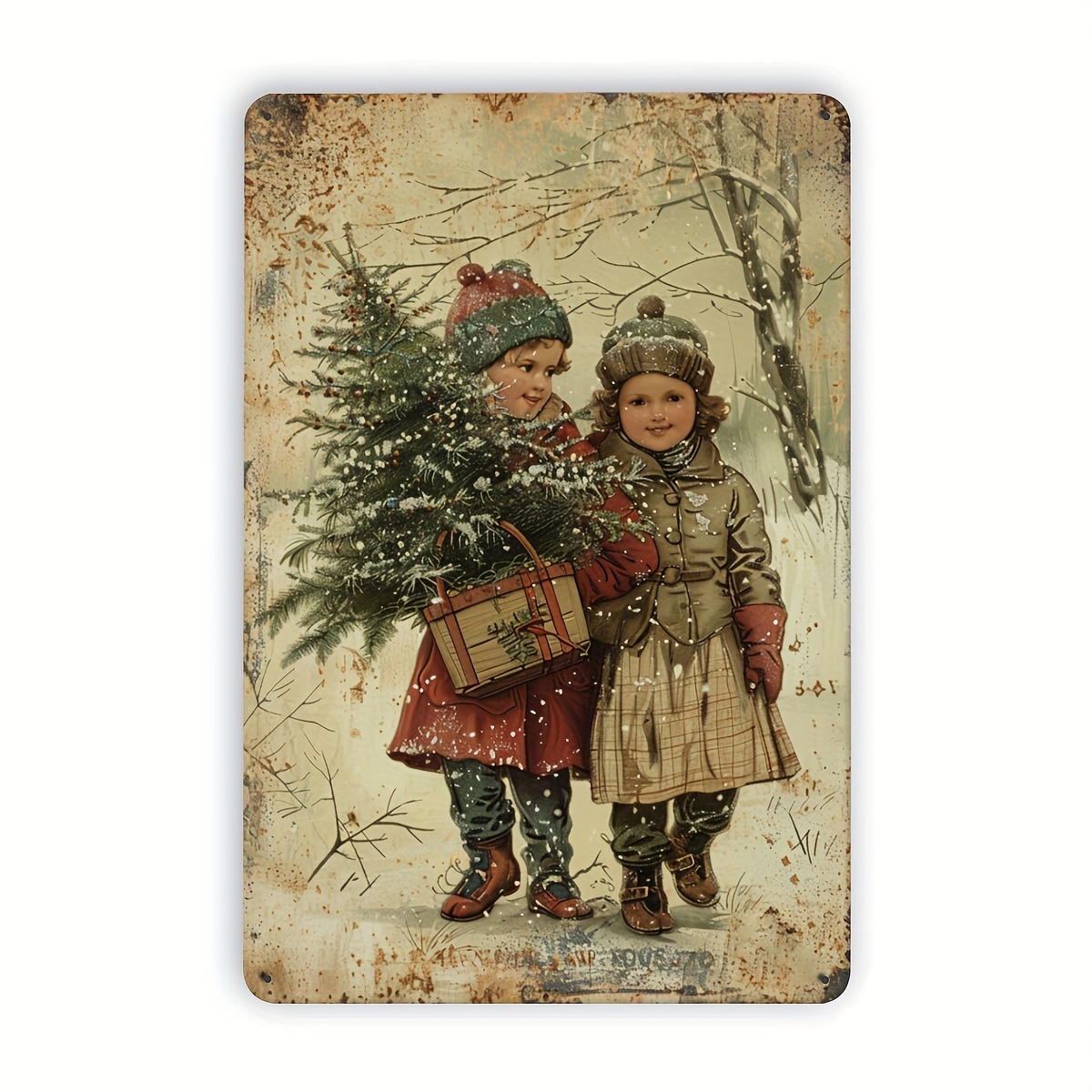  Vintage Christmas Tree Kids M - Home Gym Garage recension och pris