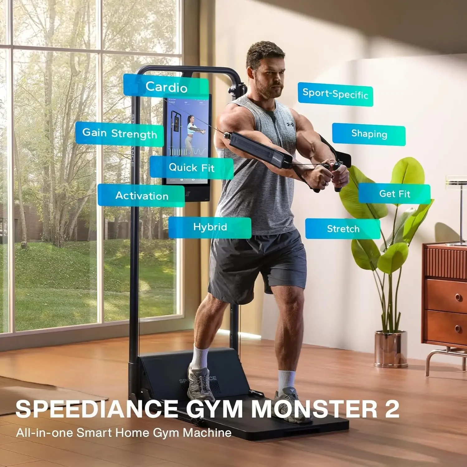 Gym Monster 2 Smart Home Gym A - Home Gym Smith recension och pris