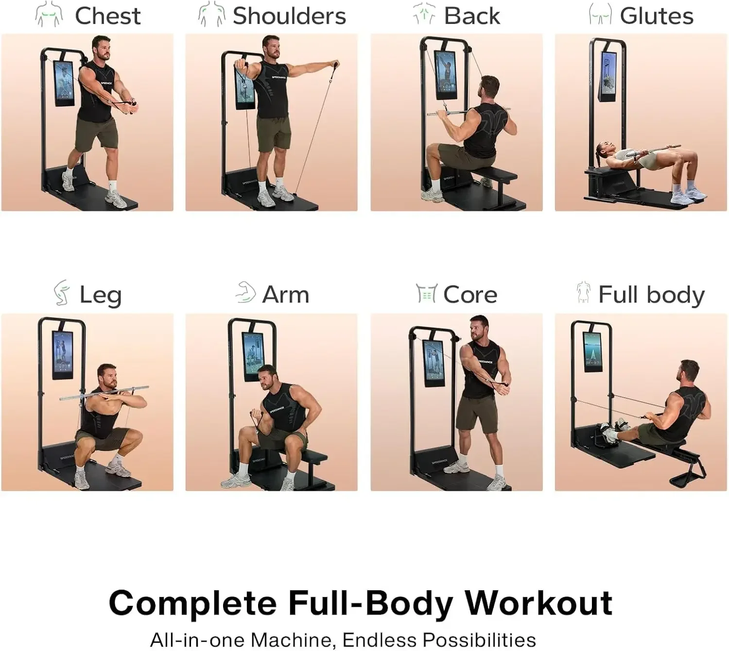 Gym Monster 2 Smart Home Gym A - Home Gym Smith recension och pris