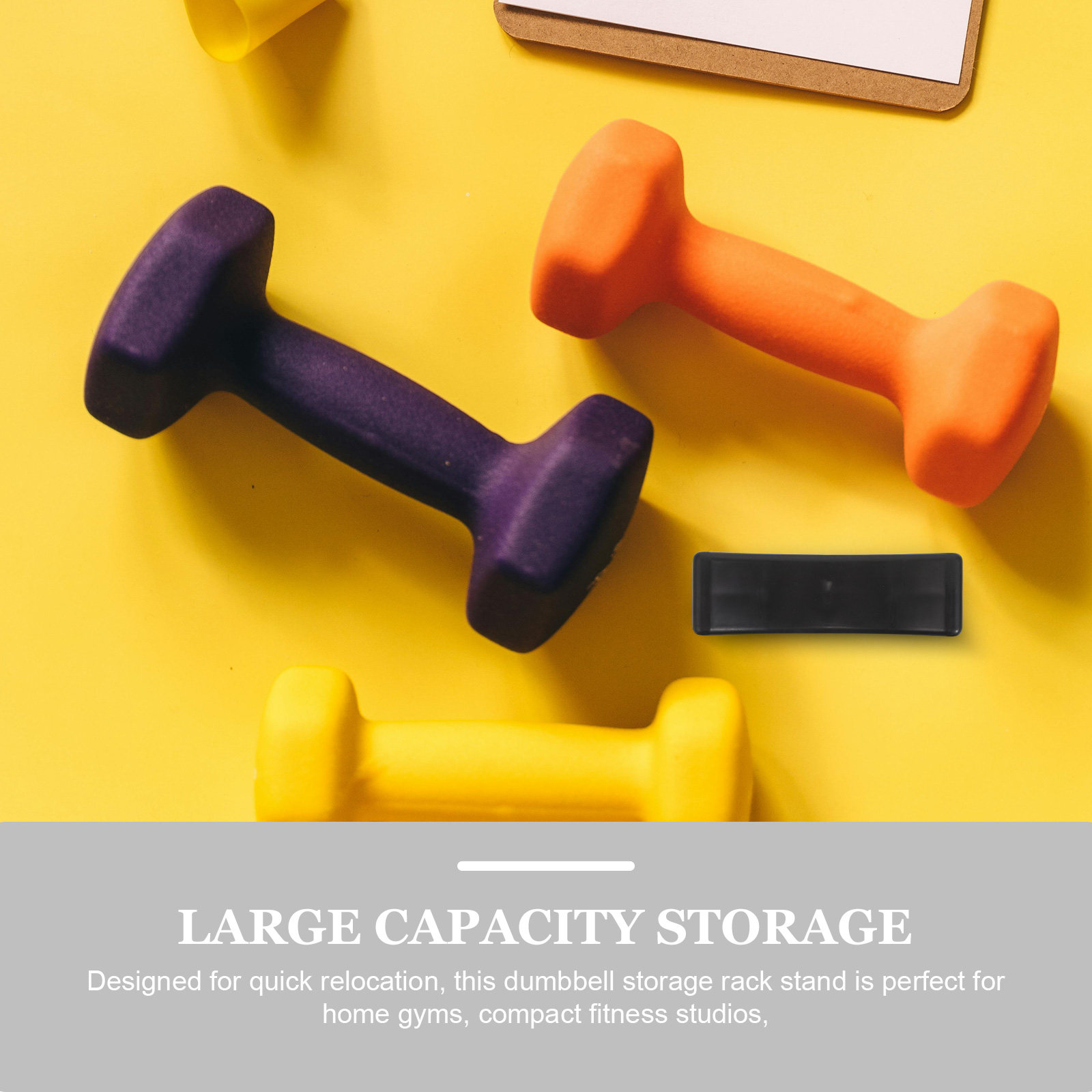 8Pcs Dumbbell Storage Saddles  - Home Gym Designs recension och pris