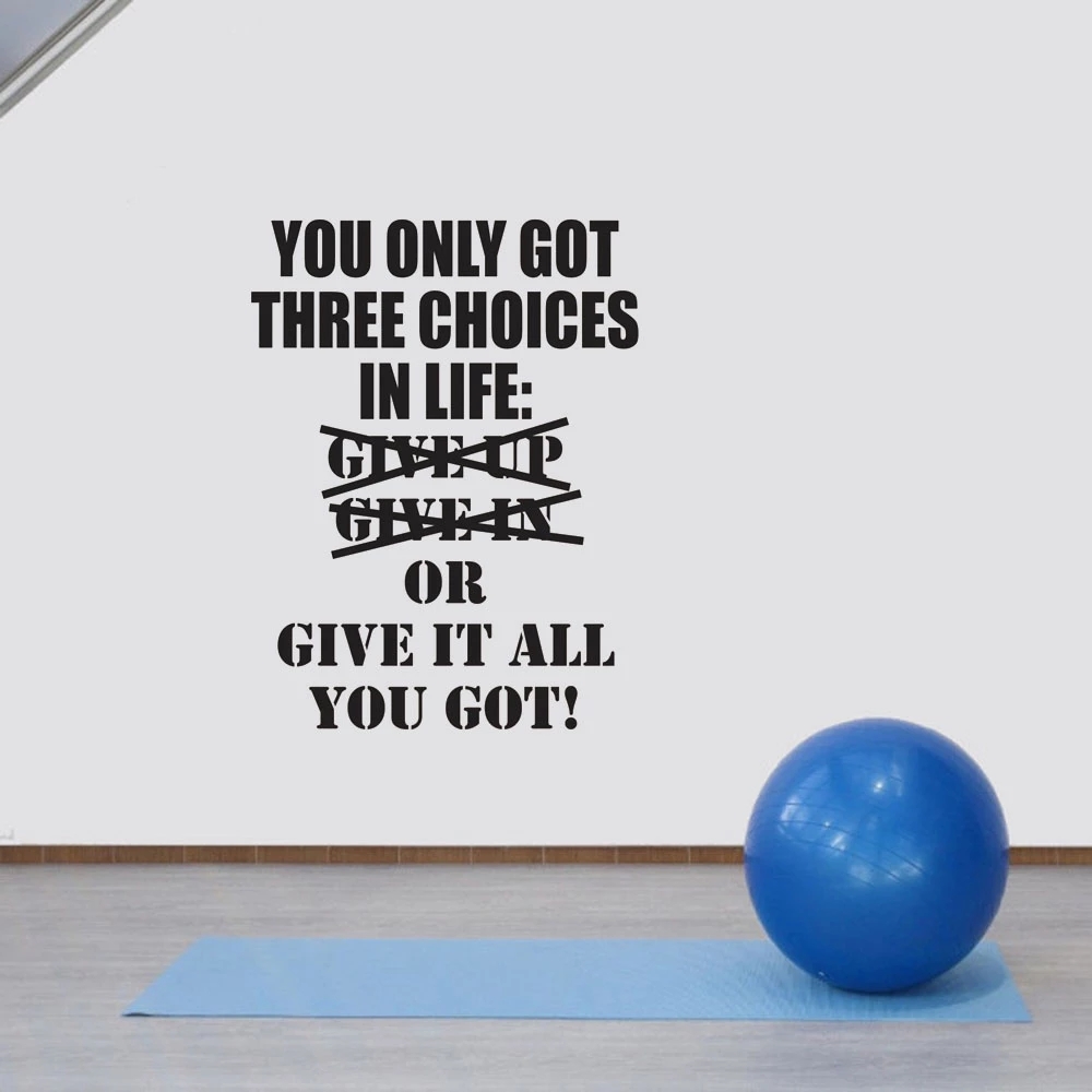 1 pc hot sale GYM culture Wall - Home Gym For Kids recension och pris
