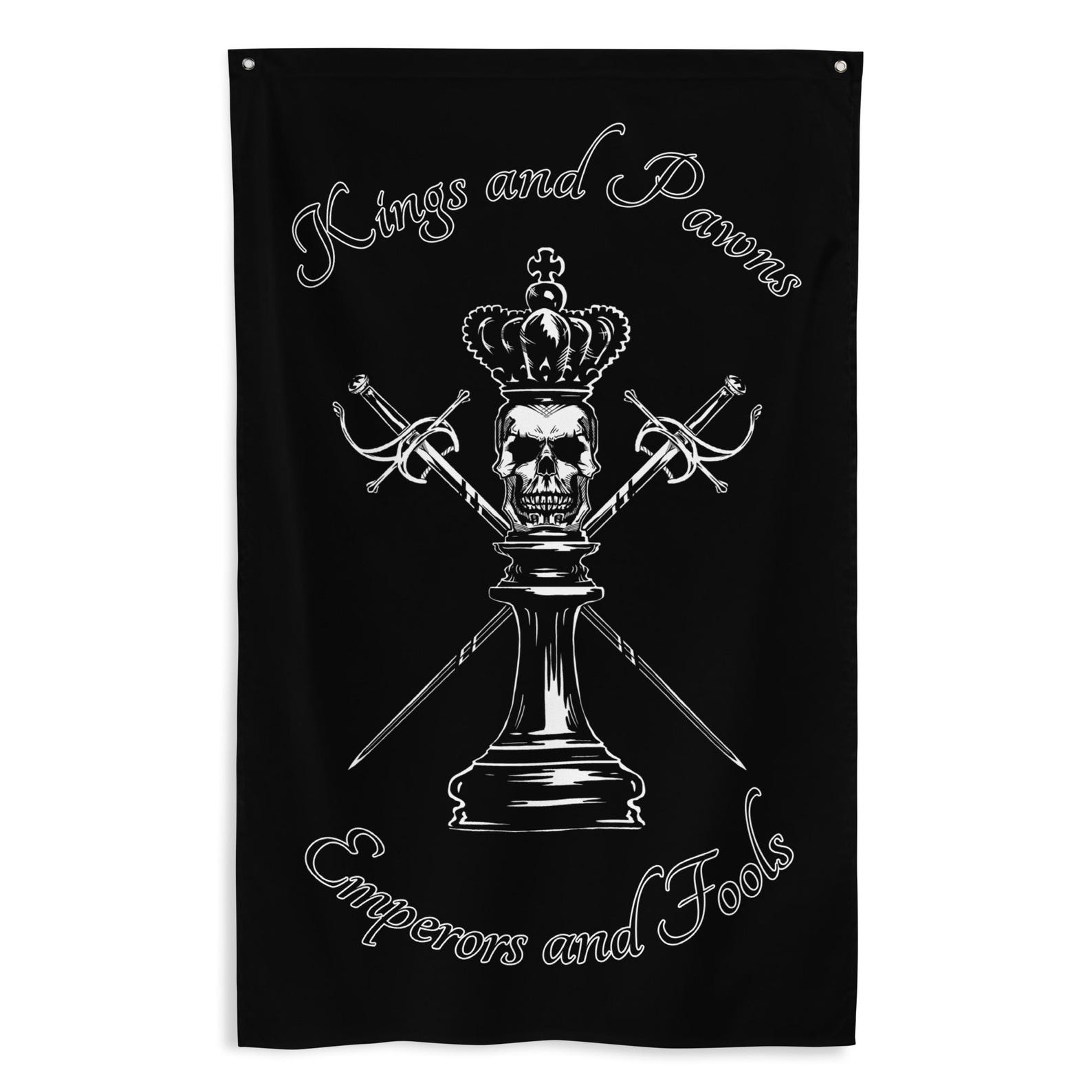 Kings and Pawns Gym Flag Decor - Home Gym Garage recension och pris