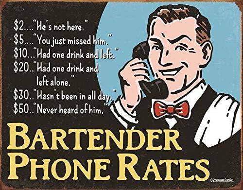 HomDeo Tin Sign Man Cave Bar R - Home Gym Room recension och pris