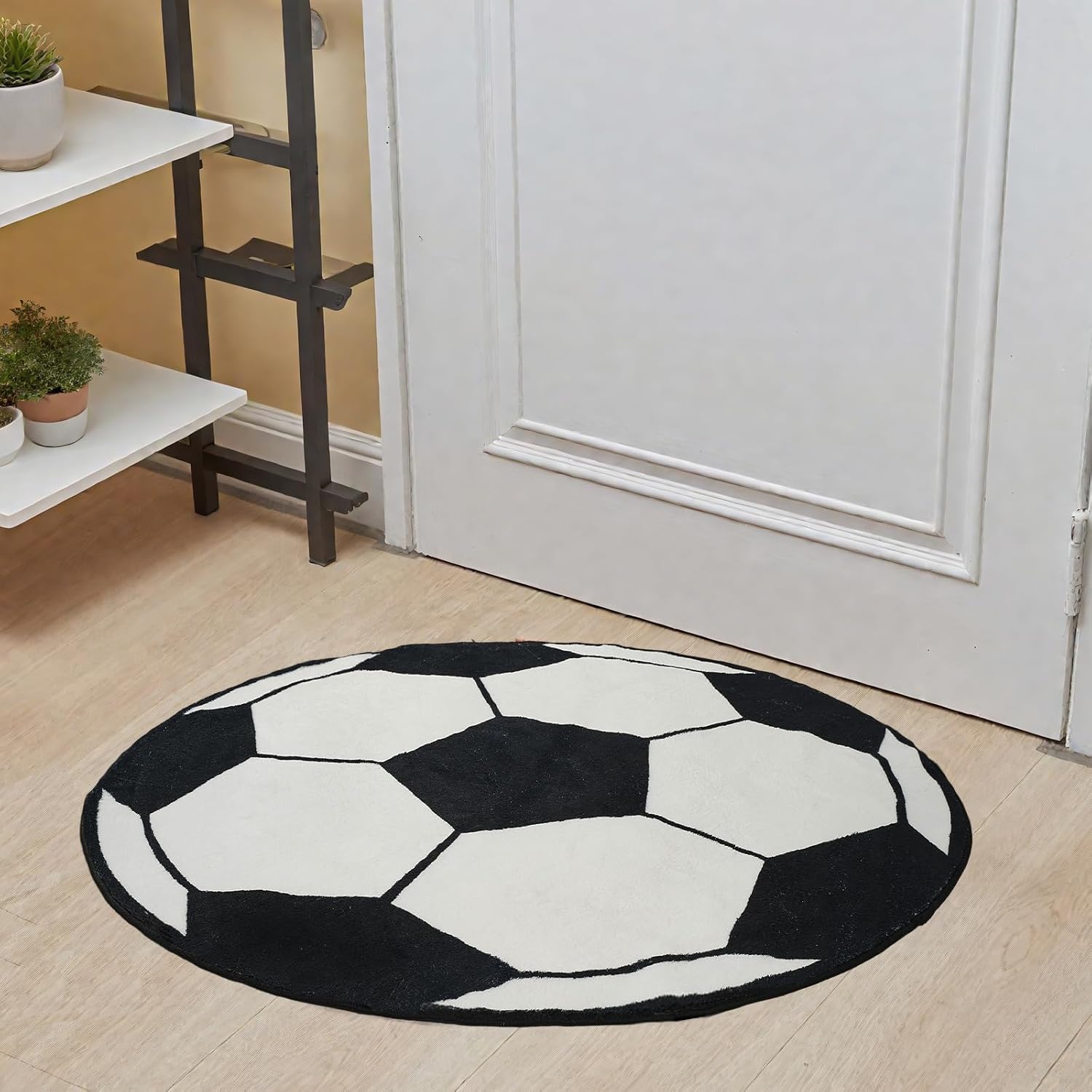 Plush Round Soccer Ball Design - Home Gym For Kids recension och pris